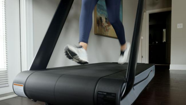 One of Peloton’s treadmills, the Tread+, was recalled this year due to safety concerns. Picture: Michael Loccisano/Getty Images/AFP