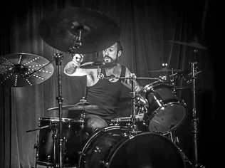 Brett Hayden Ritchie, of Brisbane, was a musician, and played both the drums and guitar. He died in a road vehicle accident in the Lockyer Valley on Wednesday, July 3. Picture: Contributed