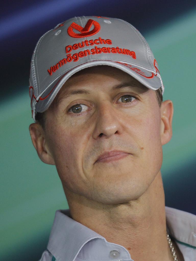 Schumacher’s bodyguard attempted to extort the family. Picture: Ap