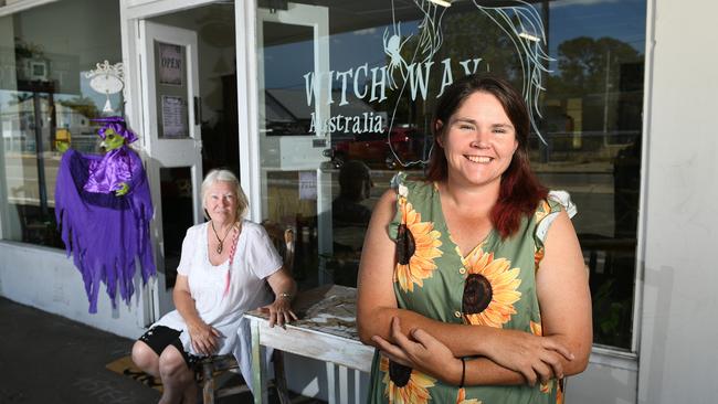 Witch Way Australia mother and daughter owners Fiona Ramage and Kristan Ramage. Picture: Shae Beplate.