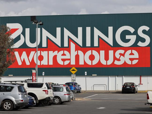 ADELAIDE, AUSTRALIA - NewsWire Photos AUGUST 24,  2021: A general view including signage of Bunnings store in Mile End, Adelaide. NCA NewsWire / David Mariuz