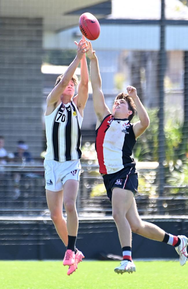 Morningside Vs Sherwood playing in the colts AFL semi final. Saturday September 7, 2024. Picture, John Gass