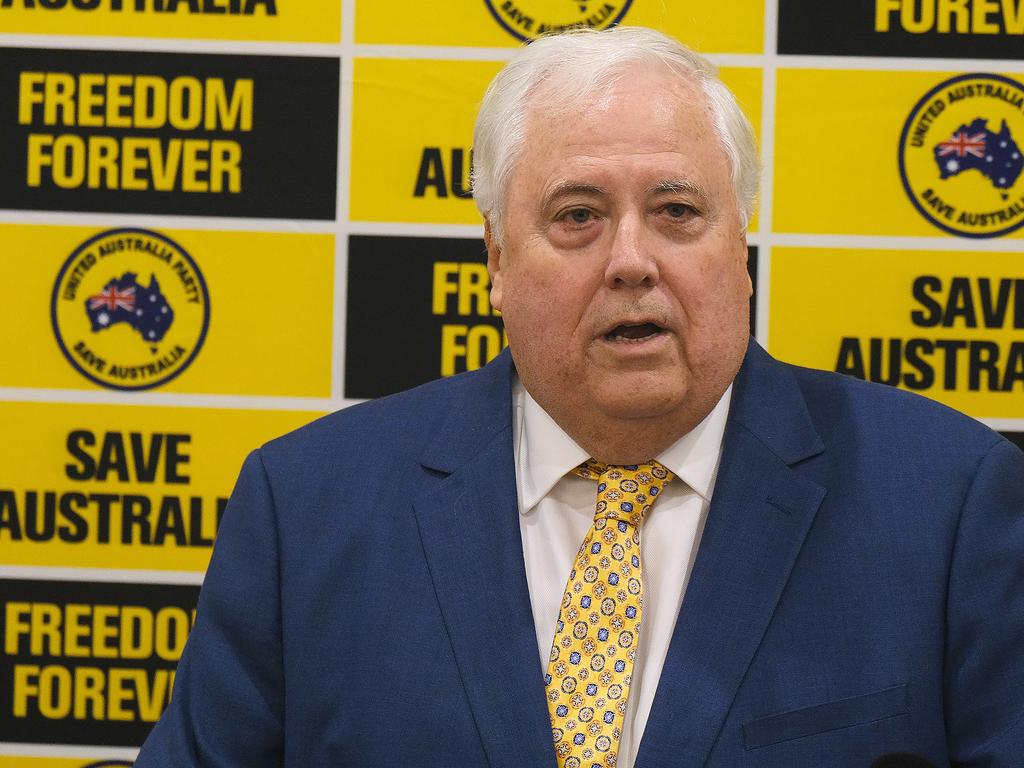 Clive Palmer was seeking to have charges currently before the Magistrates Court of Queensland thrown out. Picture: NCA NewsWire / Luis Ascui