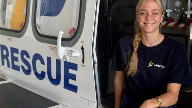 Bethany Heintze has joined LifeFlightâs 60-strong engineering workforce. Supplied: LifeFlight