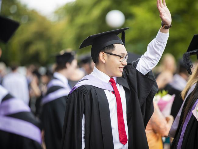 UTAS graduations. School of College of Health and Medicine Graduate Research. Picture: RICHARD JUPE