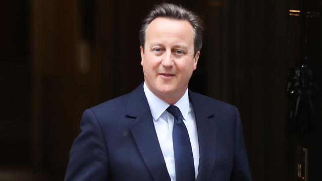 David Cameron, former British prime minister. Picture: Getty Images