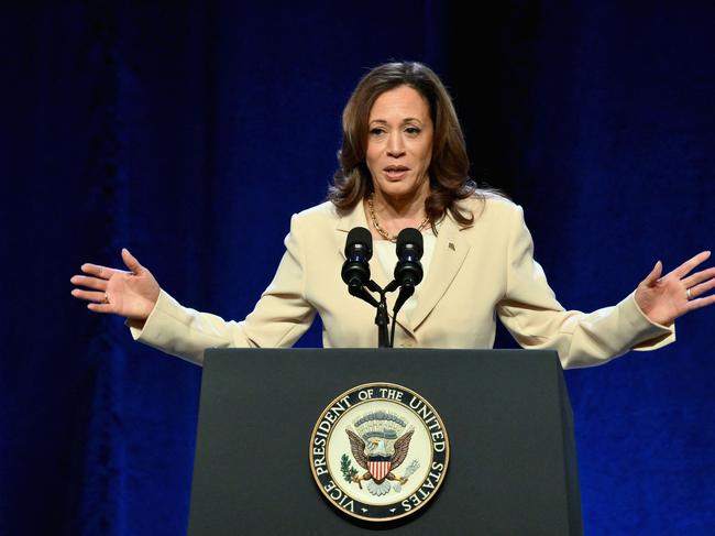 Vice President Kamala Harris has joined crisis talks. Picture: AFP