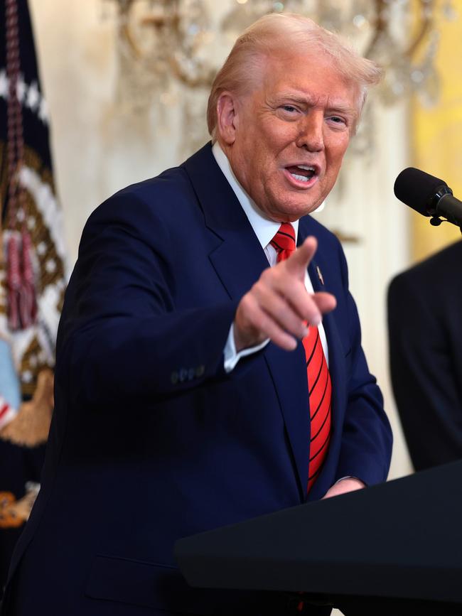 US President Donald Trump. Picture: Getty Images