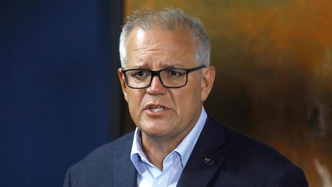 Prime Minister Scott Morrison has repeatedly condemned Russia’s invasion of Ukraine. Picture: NCA NewsWire/Tertius Pickard