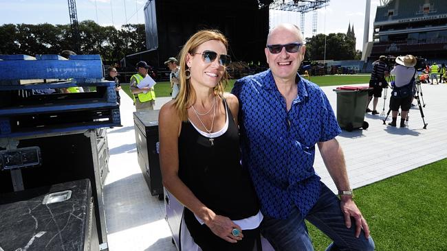 Tony Cochrane and Thea Jeanes-Cochrane have brought the Rolling Stones to Australia.