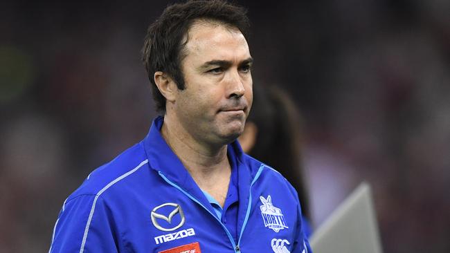 It shapes as a big weekend for Brad Scott and North Melbourne. 