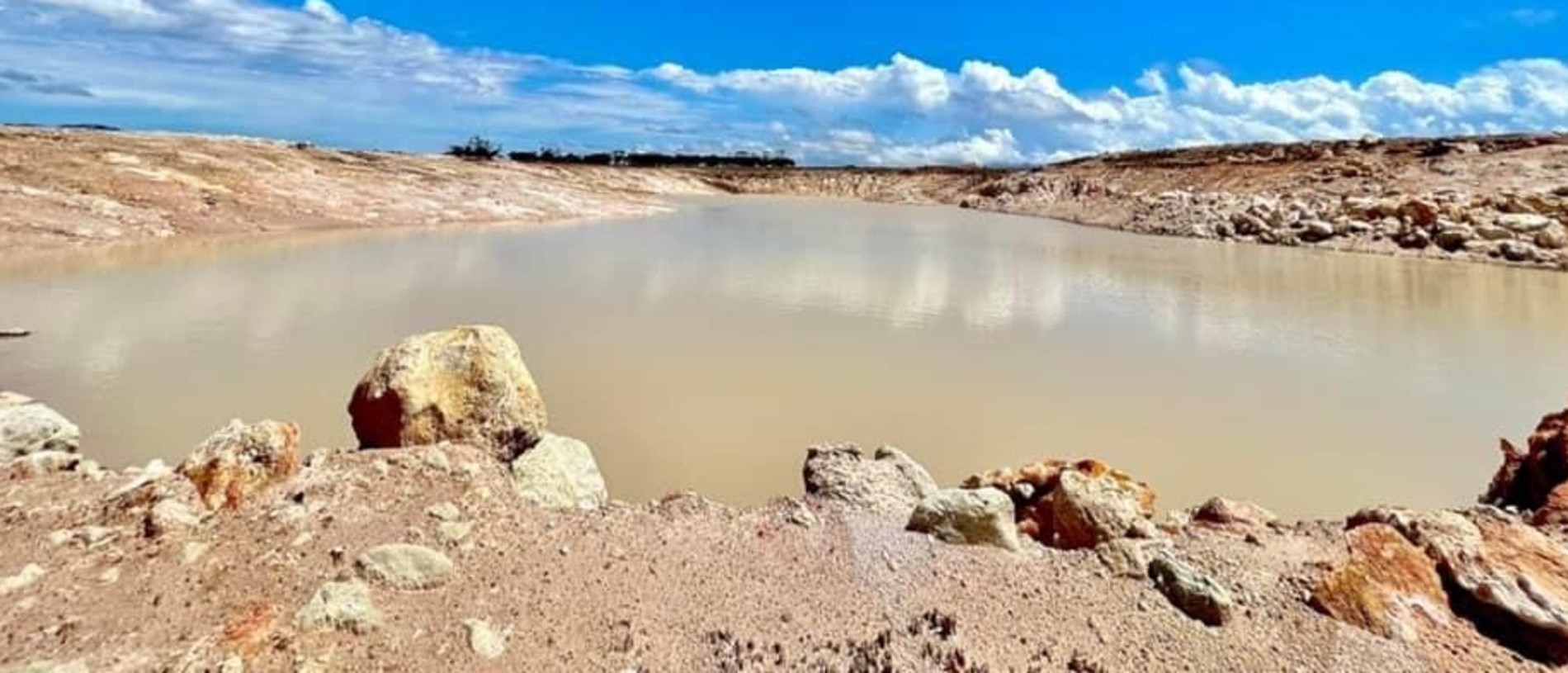 Flooded farmland near Kimba. Picture: Tara Kenny