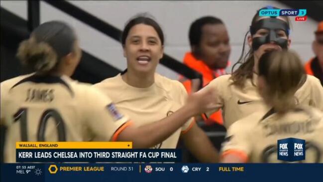 Sam Kerr goal clinches Chelsea final spot!