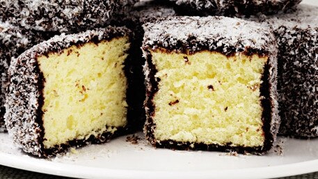 The humble Australian cake – the Lamington.