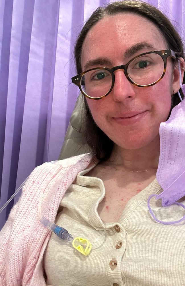She was diagnosed with stage 4 colon cancer. Picture: Supplied