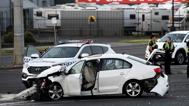 School pick-up time is the most dangerous time to be on the road, with new data showing more than a quarter of crashes happen in the afternoon. Picture: Nicole Garmston