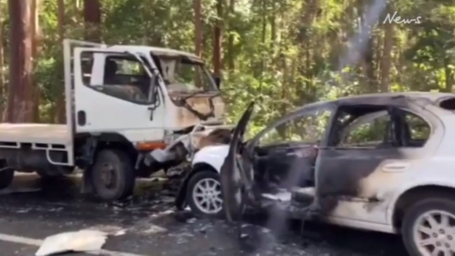 Woman seriously hurt in Sunshine Coast crash