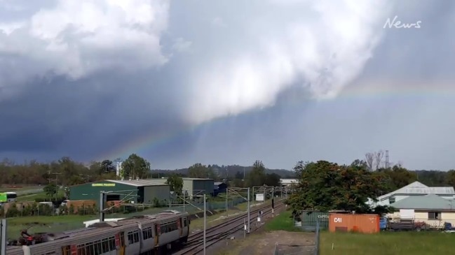 Severe storms his southeast Queensland