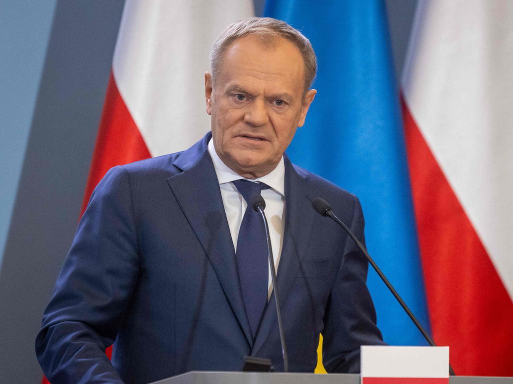 Polish Prime Minister Donald Tusk has warned that Europe is in a “pre-war era”. Picture: Wojtek Radwanski / AFP