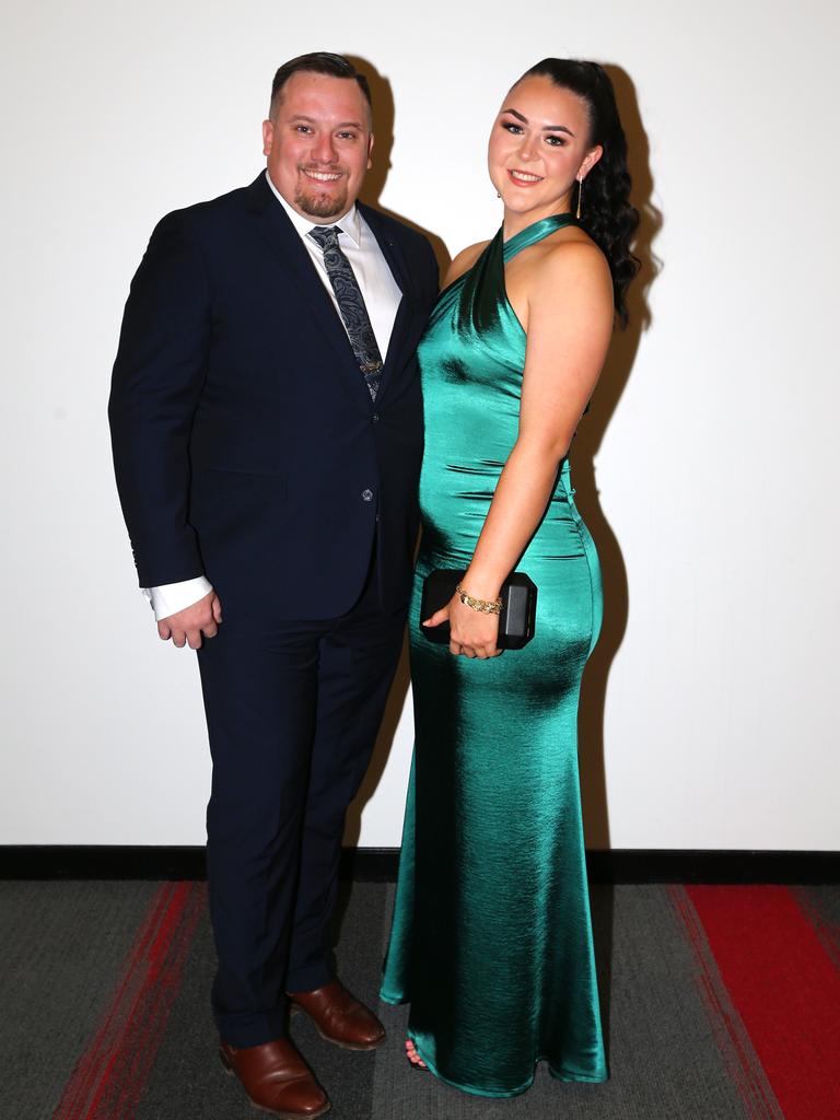 Small Steps for Hannah Gala Ball - Dale Mewburn and Jessica Holland South Brisbane Saturday 16th July 2022 Picture David Clark