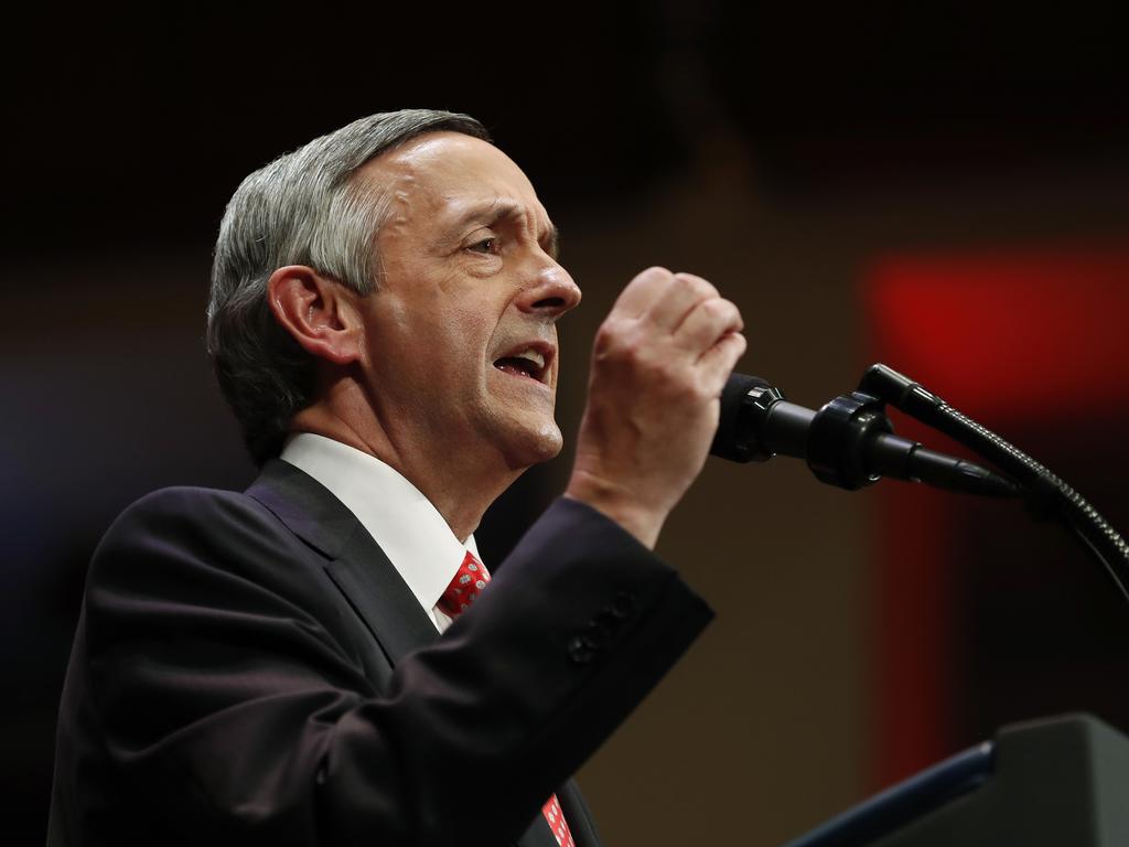 Pastor Robert Jeffress, of the First Baptist Church in Dallas. Picture: AP