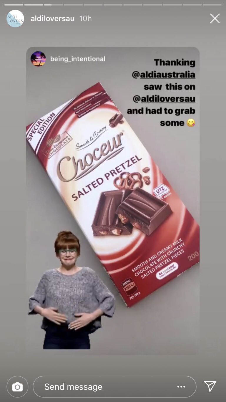 Social media has lit up over the sweet treat. Picture: Instagram