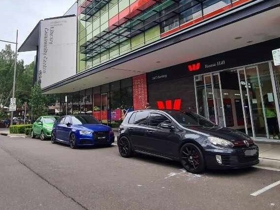 A 22-year-old man alleged he was attacked by a stranger outside the Westpac branch at Rouse Hill Town Centre in a strange cas eof mistaken identity. Picture: Supplied.