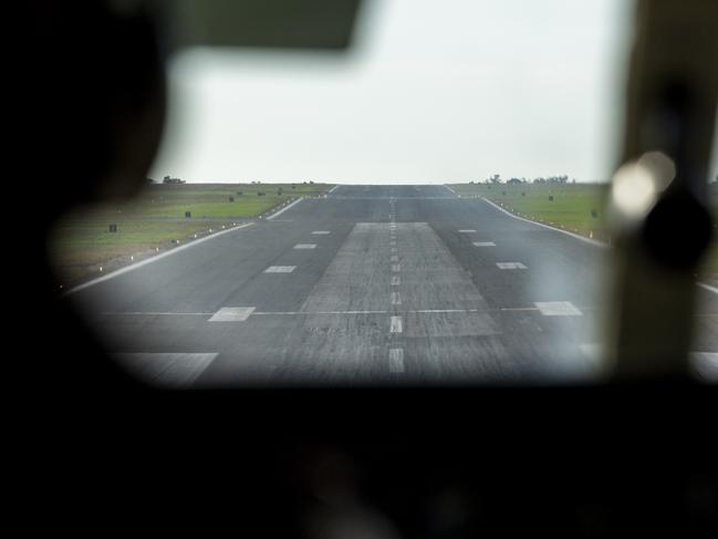 Darwin Airport runway. Picture: Floss Adams.