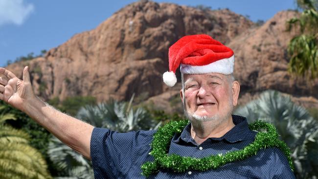 Peter Higgins, one of the masterminds behind the Saint on Castle Hill, at Queens Gardens. Picture: Evan Morgan