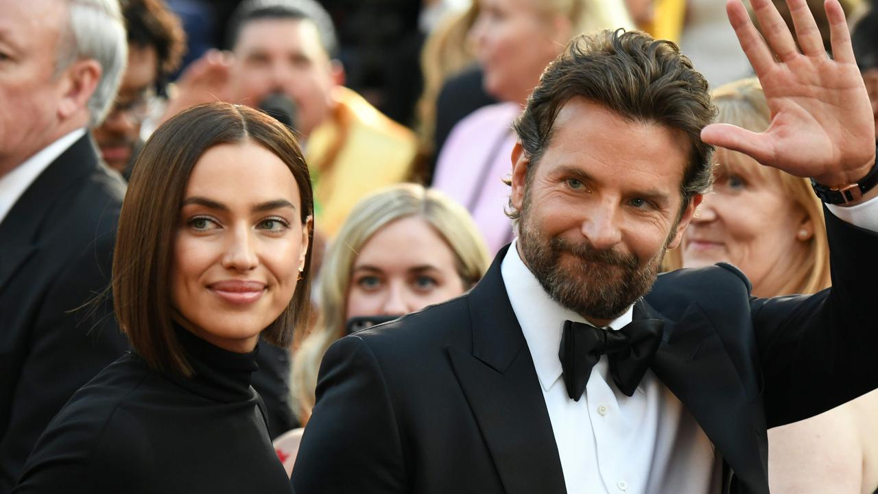 Cooper and Russian model Irina Shayk split in June. Picture: AFP.