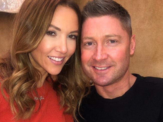 Kyly Clarke and Michael Clarke. Picture: kylyclarke/Instagram