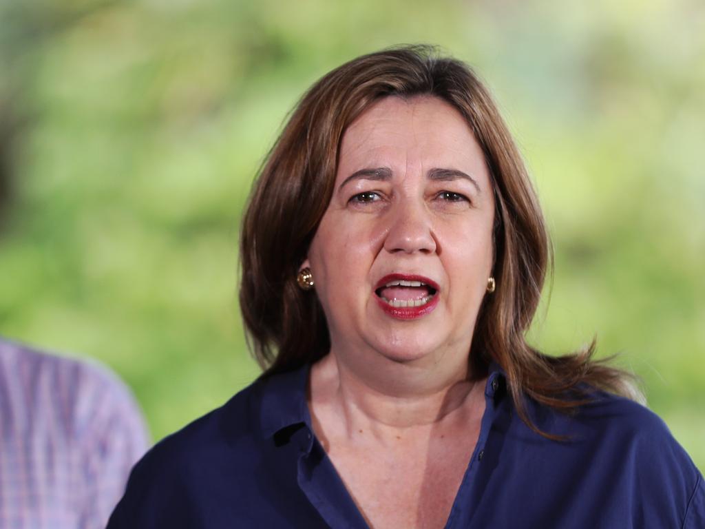 Premier Annastacia Palaszczuk referred the Integrity Commissioner for possible investigation over a two-year-old allegation of credit card misconduct and unspecified bullying. Picture: NIGEL HALLETT