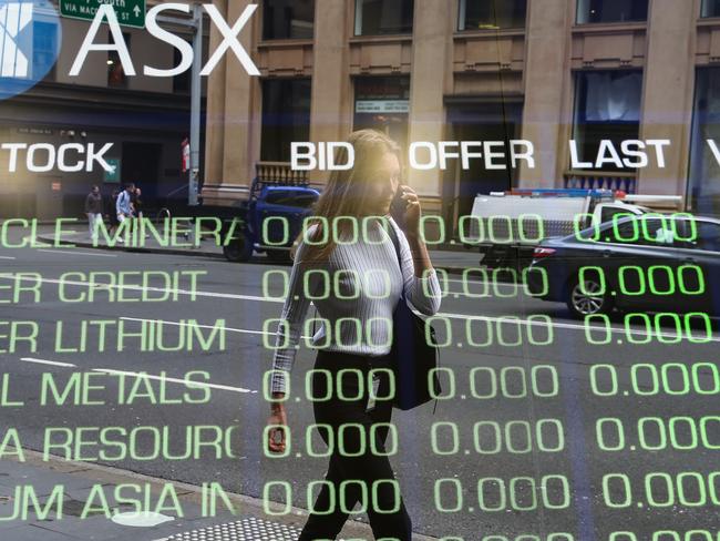 SYDNEY, AUSTRALIA : NewsWire Photos - SEPTEMBER 30 2024 ; A general view of the digital boards at the ASX in Sydney. Picture: NewsWire / Gaye Gerard