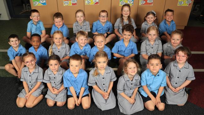 St Anthony’s Primary School Lara Class Name: Prep PC Back Row(L-R): Oliver Boothroyd, Ethan Reid, Niamh McDermott, Ned Ayres, Ava Torpy, Alexia Alp, Thomas Smith Middle Row(L-R): Adam Grbin, Joshua Chiripanhura, Ava Richmond, Harry Patterson, Jedd Webster, Jai Kruger, Sienna Ohra-Aho, Adaline Davies Front Row (L-R): Macy Johns, Dakota Formosa, Henry Costin, Peyton Richmond, Demelza Skram, Dante Ojeda Graljuk, Madeline Roberts-Linguey Absent: Isla McKenzie Picture Mark Wilson