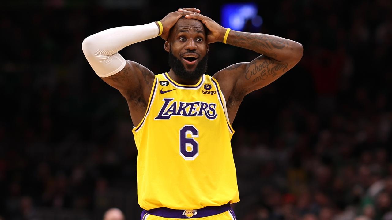 LeBron James couldn't believe the standard of some players in the NBA. (Photo by Maddie Meyer/Getty Images)