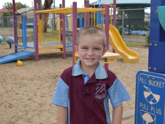 Warwick Central State School prep students are ready to embark on their schooling lives (Photo: Warwick Daily News)