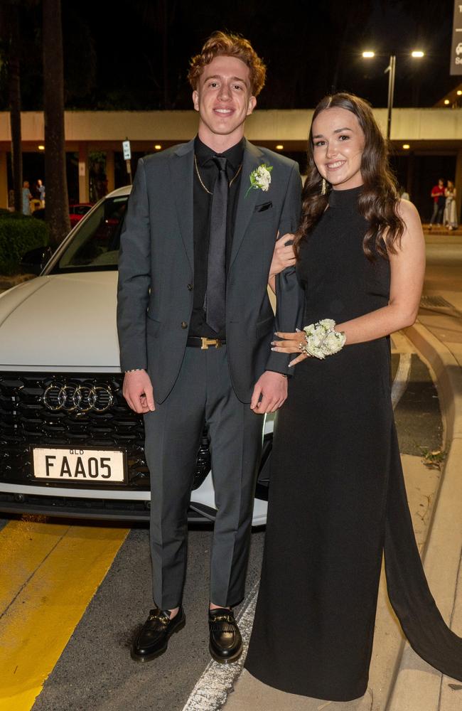 Noah Faa and Charlotte Notley at Whitsunday Anglican School Year 12 Formal Saturday 16 September 2023 Picture: Michaela Harlow