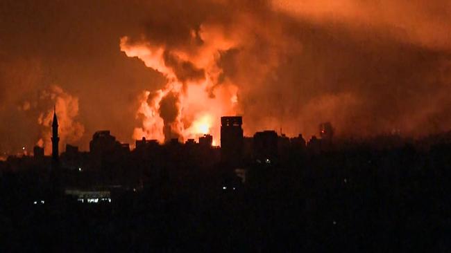 Israel’s military has said it is “expanding” ground operations within Gaza. Picture: Yousef Hassouna / AFP.