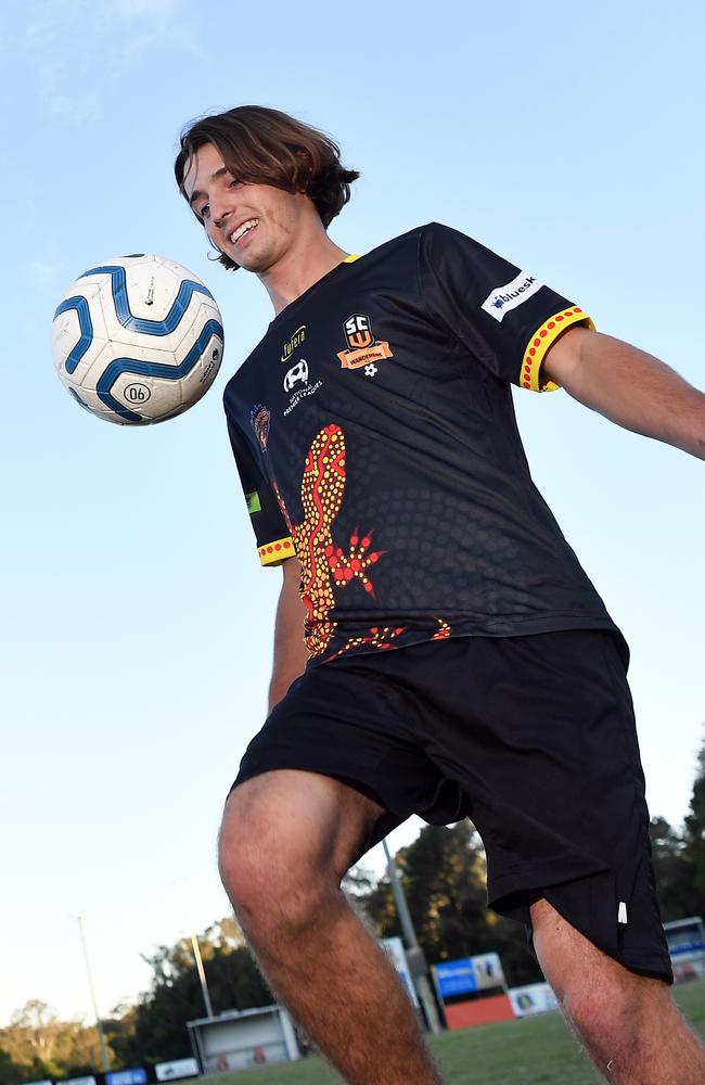 Sunshine Coast Wanderers player Oliver Duncan. Picture: Patrick Woods.