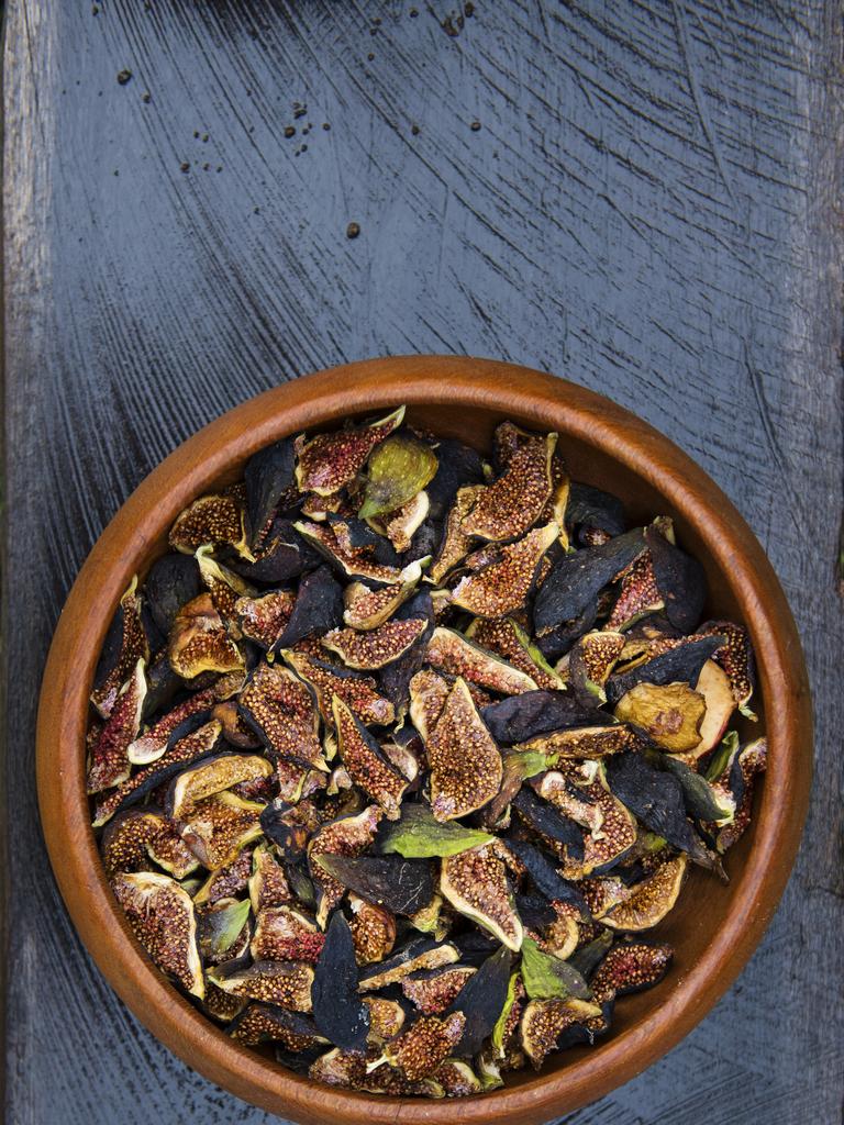 Dried figs. Picture: Zoe Phillips