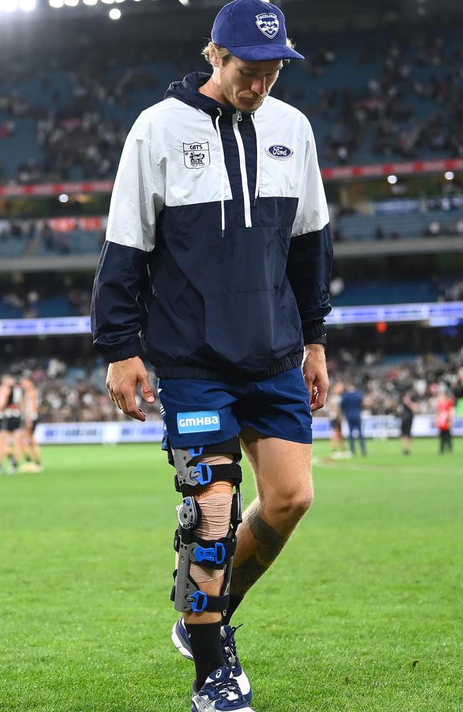 Stewart left the MCG in a brace. Picture: Quinn Rooney/Getty Images