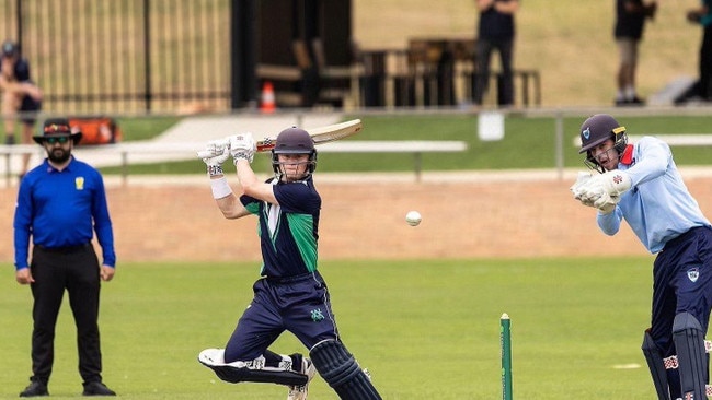 Oliver Peake averaged 47 during the under-19 national championships. Picture: Contributed.