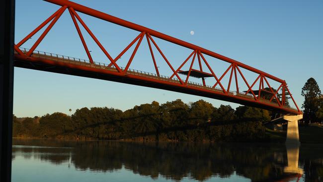 Funds to light up a portion of the Nepean River walk are yet to be seen.Picture John Grainger