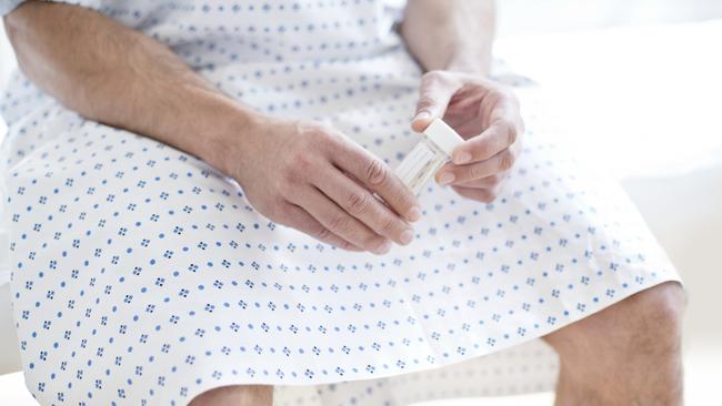 The urine test could help to diagnose the presence of a tumour. Picture: Getty Images