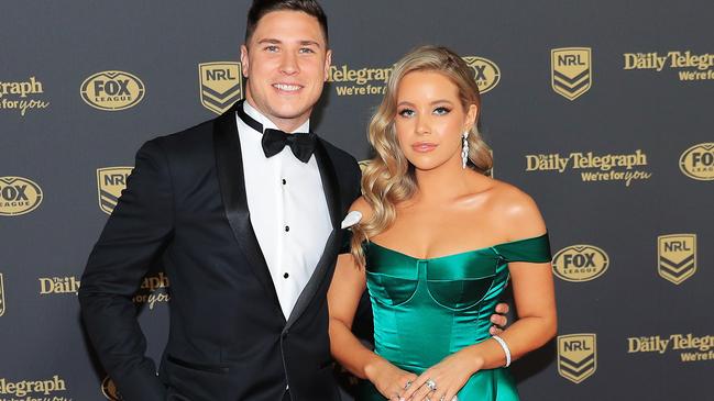 Moses and Gardoni at the 2019 Dally M’s. Photo by Mark Evans/Getty Images