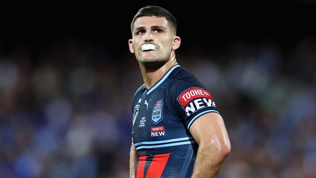 Nathan Cleary is safe even if he didn’t have his best game. (Photo by Cameron Spencer/Getty Images)