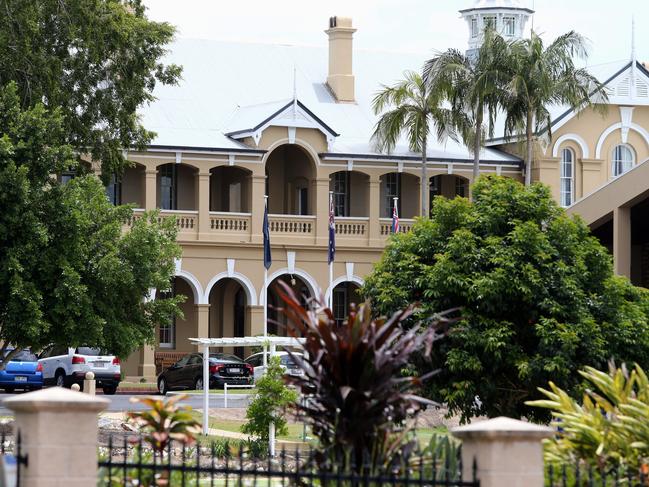 Ipswich Girls Grammar exteriors. Pic Jono Searle.