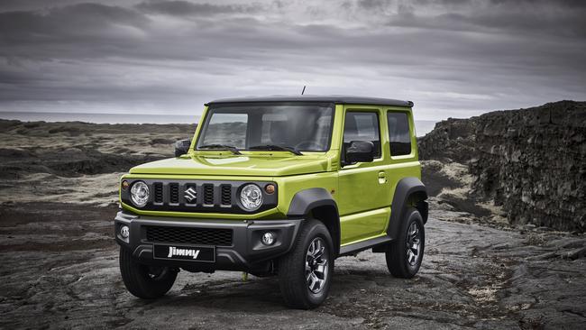 The three-door Jimny will soon be joined by a five-door model.