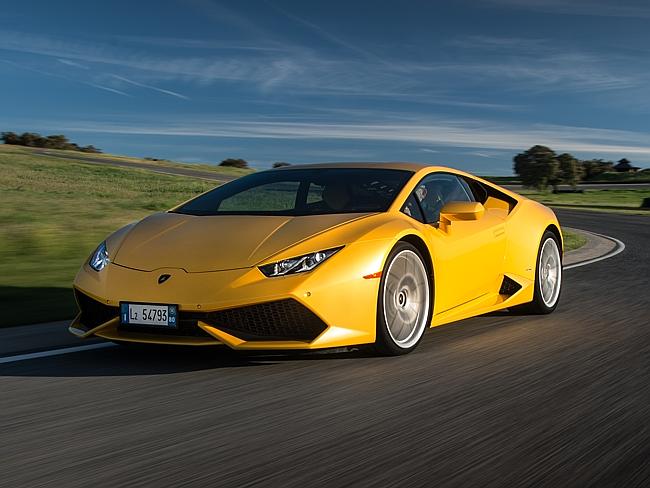 A new supercar ... the Lamborghini Huracan.