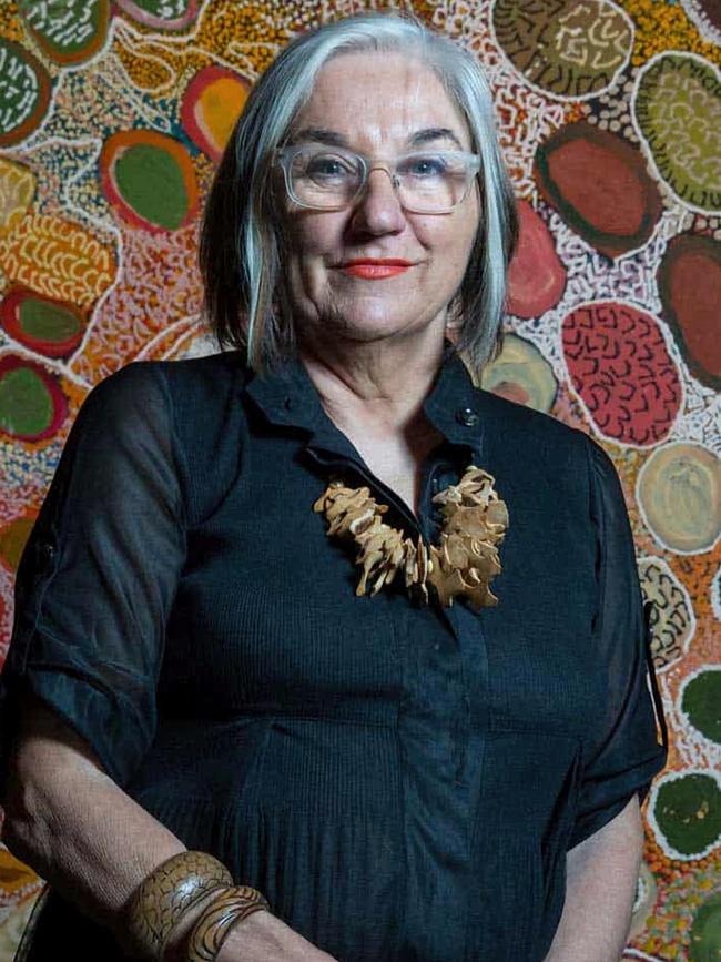 Margo Ngawa Neale says ‘for white studio staffers to paint on Indigenous canvases in any circumstance is completely unacceptable’. Picture: National Museum Australia